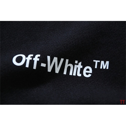 Replica Off-White Hoodies Long Sleeved For Unisex #1248326 $45.00 USD for Wholesale