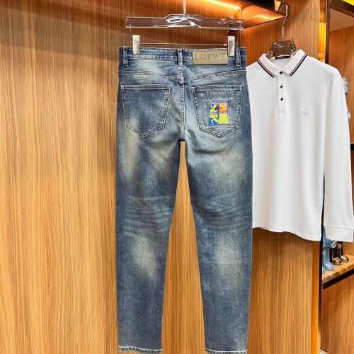 Replica LOEWE Jeans For Men #1248520 $48.00 USD for Wholesale