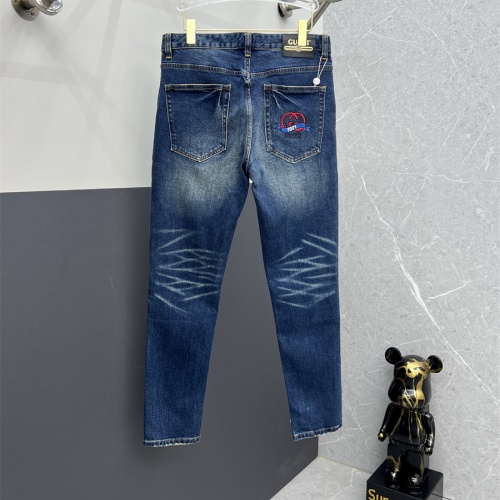 Wholesale Gucci Jeans For Men #1248521 $76.00 USD, Wholesale Quality Replica Gucci Jeans