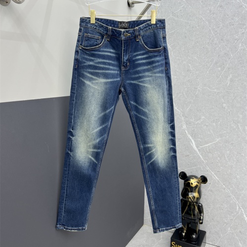 Replica Gucci Jeans For Men #1248521 $76.00 USD for Wholesale