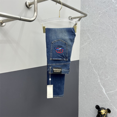 Replica Gucci Jeans For Men #1248521 $76.00 USD for Wholesale