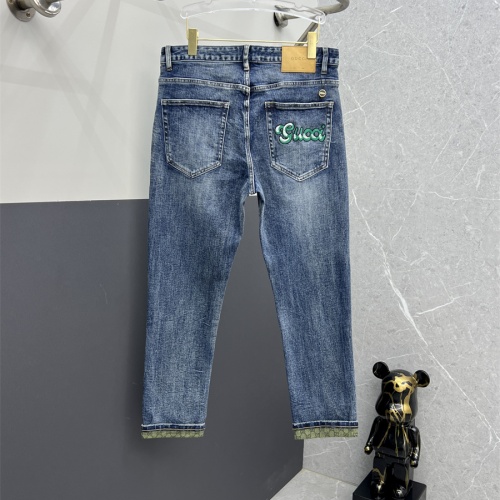 Wholesale Gucci Jeans For Men #1248525 $76.00 USD, Wholesale Quality Replica Gucci Jeans