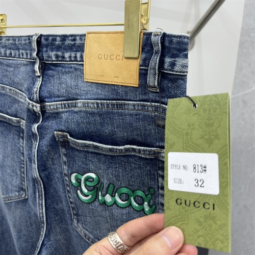 Replica Gucci Jeans For Men #1248525 $76.00 USD for Wholesale