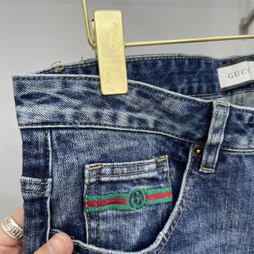 Replica Gucci Jeans For Men #1248525 $76.00 USD for Wholesale