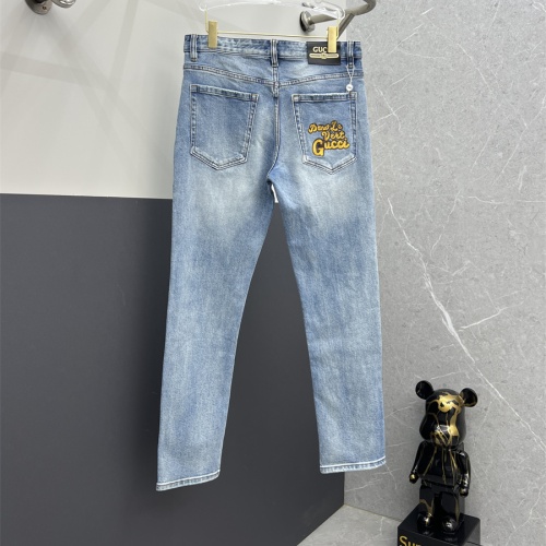 Wholesale Gucci Jeans For Men #1248526 $76.00 USD, Wholesale Quality Replica Gucci Jeans