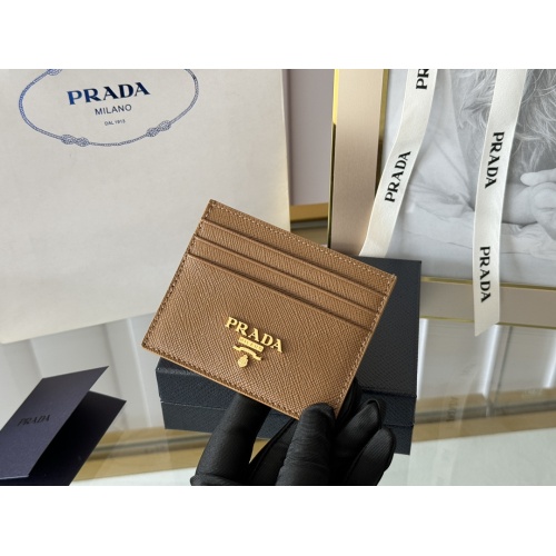 Wholesale Prada Card Case For Women #1248538 $52.00 USD, Wholesale Quality Replica Prada Wallets