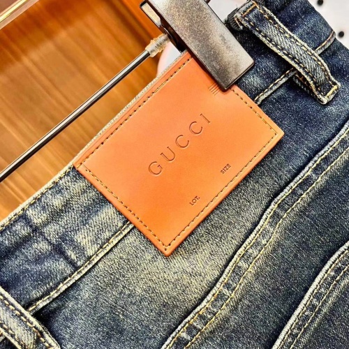 Replica Gucci Jeans For Men #1248543 $48.00 USD for Wholesale