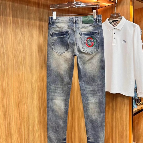 Replica Gucci Jeans For Men #1248547 $48.00 USD for Wholesale