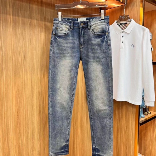 Replica Gucci Jeans For Men #1248547 $48.00 USD for Wholesale