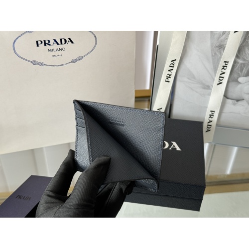 Replica Prada Card Case In Navy #1248548 $52.00 USD for Wholesale