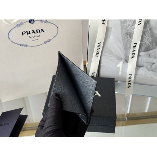 Replica Prada Card Case In Navy #1248550 $52.00 USD for Wholesale