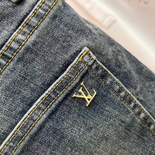 Replica Louis Vuitton LV Jeans For Men #1248554 $48.00 USD for Wholesale