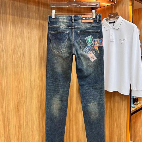 Replica Louis Vuitton LV Jeans For Men #1248562 $48.00 USD for Wholesale