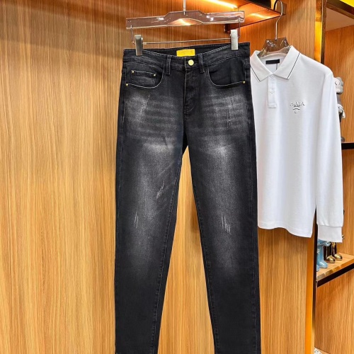 Replica Louis Vuitton LV Jeans For Men #1248564 $48.00 USD for Wholesale