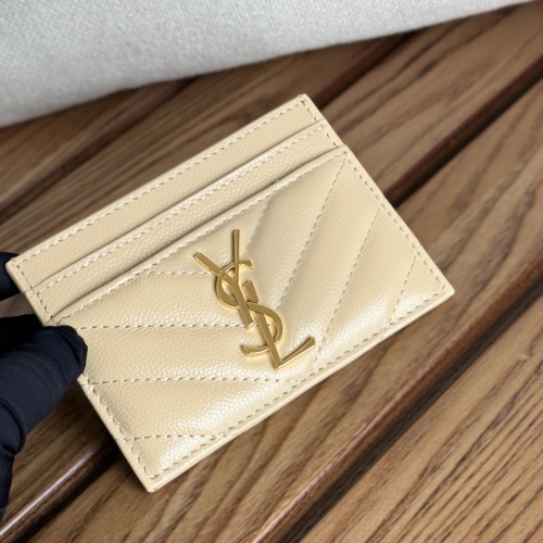 Wholesale Yves Saint Laurent YSL Card Case #1248579 $56.00 USD, Wholesale Quality Replica Yves Saint Laurent YSL Wallets