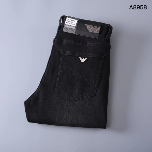 Wholesale Armani Jeans For Men #1248586 $45.00 USD, Wholesale Quality Replica Armani Jeans