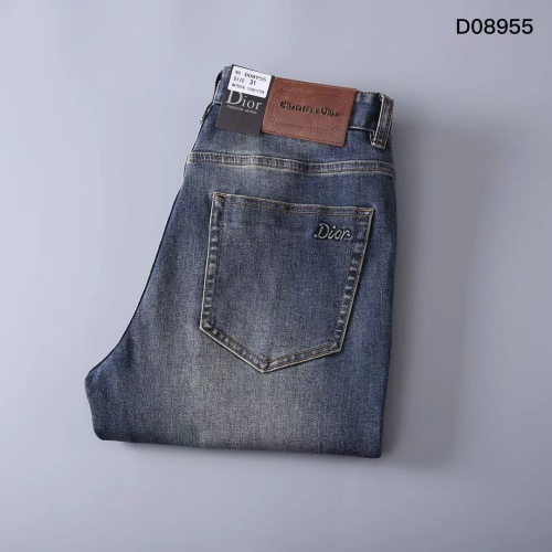 Wholesale Christian Dior Jeans For Men #1248588 $45.00 USD, Wholesale Quality Replica Christian Dior Jeans