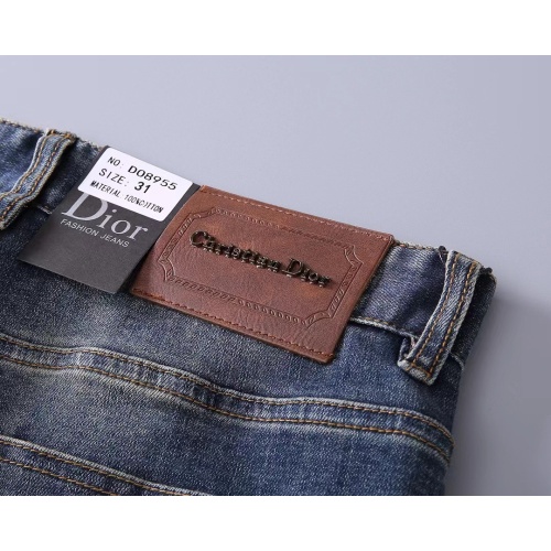 Replica Christian Dior Jeans For Men #1248588 $45.00 USD for Wholesale