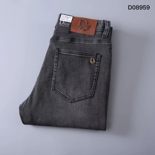 Wholesale Christian Dior Jeans For Men #1248593 $45.00 USD, Wholesale Quality Replica Christian Dior Jeans