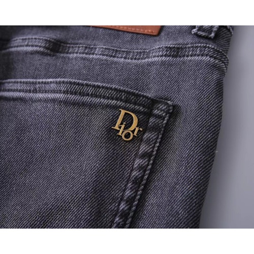 Replica Christian Dior Jeans For Men #1248593 $45.00 USD for Wholesale