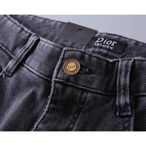 Replica Christian Dior Jeans For Men #1248593 $45.00 USD for Wholesale