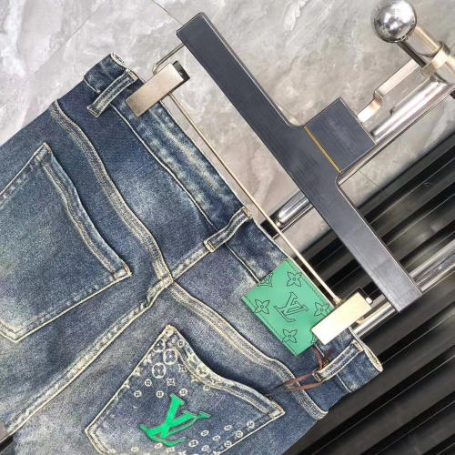 Replica Louis Vuitton LV Jeans For Men #1248623 $45.00 USD for Wholesale