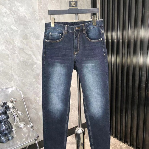 Replica Louis Vuitton LV Jeans For Men #1248624 $45.00 USD for Wholesale