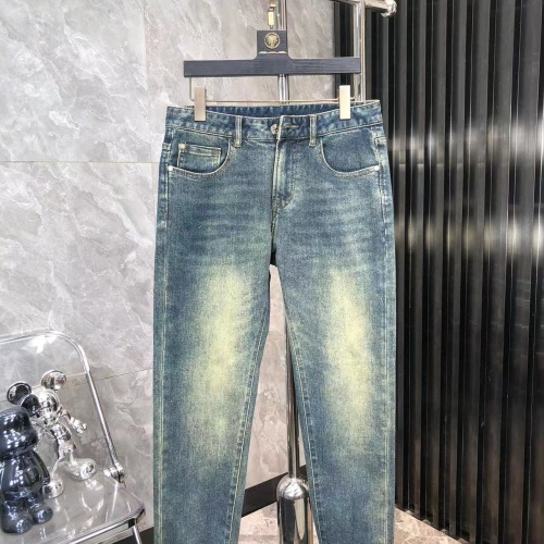 Replica Gucci Jeans For Men #1248635 $45.00 USD for Wholesale