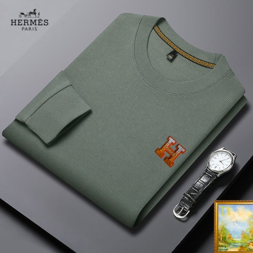 Wholesale Hermes Hoodies Long Sleeved For Men #1248642 $40.00 USD, Wholesale Quality Replica Hermes Hoodies