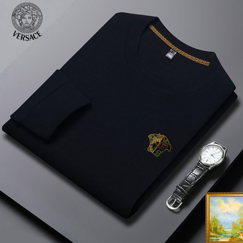 Wholesale Versace Hoodies Long Sleeved For Men #1248651 $40.00 USD, Wholesale Quality Replica Versace Hoodies