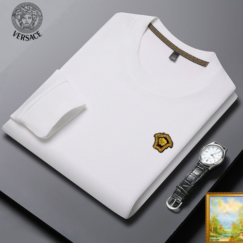 Wholesale Versace Hoodies Long Sleeved For Men #1248656 $40.00 USD, Wholesale Quality Replica Versace Hoodies