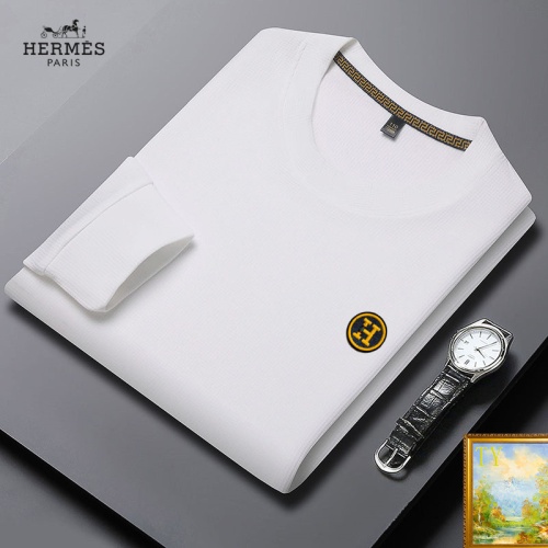 Wholesale Hermes Hoodies Long Sleeved For Men #1248660 $40.00 USD, Wholesale Quality Replica Hermes Hoodies