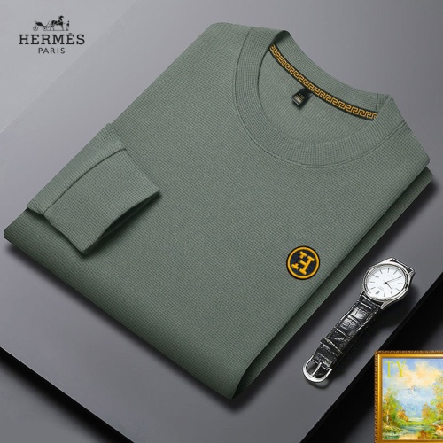 Wholesale Hermes Hoodies Long Sleeved For Men #1248662 $40.00 USD, Wholesale Quality Replica Hermes Hoodies