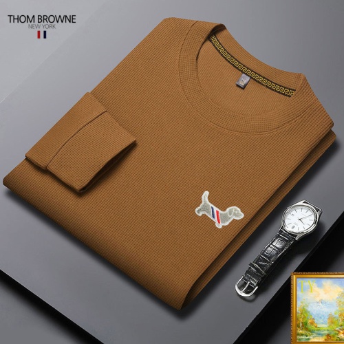 Wholesale Thom Browne TB Hoodies Long Sleeved For Men #1248666 $40.00 USD, Wholesale Quality Replica Thom Browne TB Hoodies