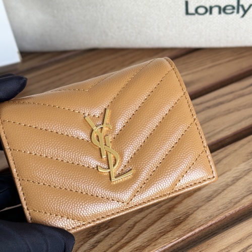 Wholesale Yves Saint Laurent AAA Quality Wallets #1248728 $88.00 USD, Wholesale Quality Replica Yves Saint Laurent AAA Wallets