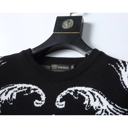 Replica Versace Sweaters Long Sleeved For Men #1248736 $45.00 USD for Wholesale