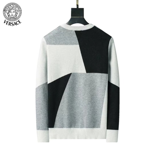 Replica Versace Sweaters Long Sleeved For Men #1248737 $45.00 USD for Wholesale