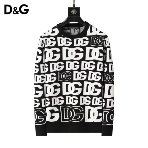 Wholesale Dolce &amp; Gabbana D&amp;G Sweaters Long Sleeved For Men #1248768 $45.00 USD, Wholesale Quality Replica Dolce &amp; Gabbana D&amp;G Sweaters