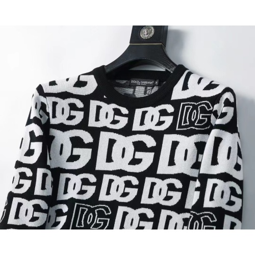 Replica Dolce & Gabbana D&G Sweaters Long Sleeved For Men #1248768 $45.00 USD for Wholesale