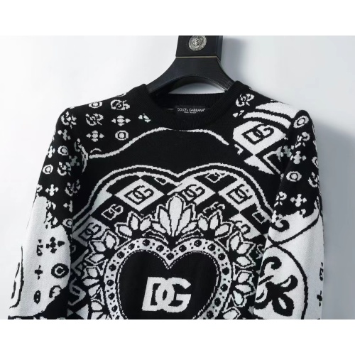 Replica Dolce & Gabbana D&G Sweaters Long Sleeved For Men #1248769 $45.00 USD for Wholesale