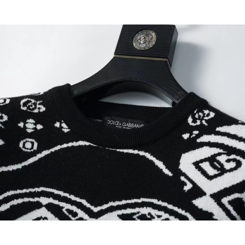 Replica Dolce & Gabbana D&G Sweaters Long Sleeved For Men #1248769 $45.00 USD for Wholesale