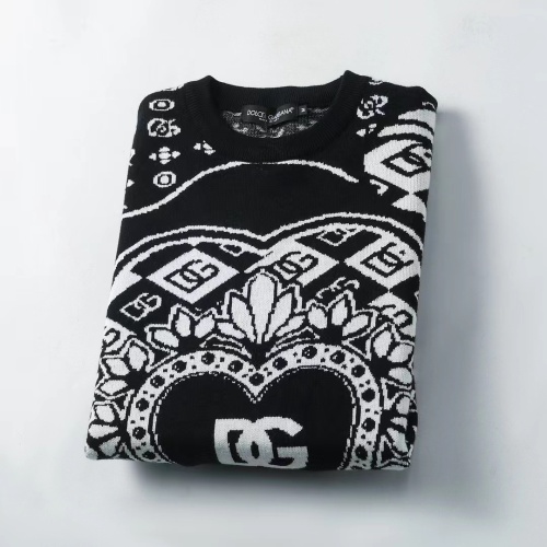 Replica Dolce & Gabbana D&G Sweaters Long Sleeved For Men #1248769 $45.00 USD for Wholesale