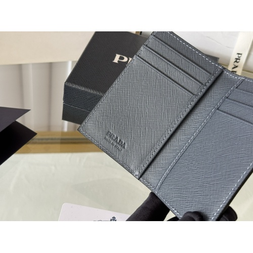 Replica Prada AAA Quality Card Case In Navy #1248771 $72.00 USD for Wholesale