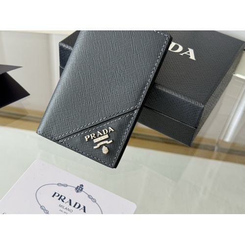 Replica Prada AAA Quality Card Case In Navy #1248773 $72.00 USD for Wholesale