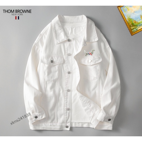 Wholesale Thom Browne Jackets Long Sleeved For Men #1248781 $60.00 USD, Wholesale Quality Replica Thom Browne Jackets