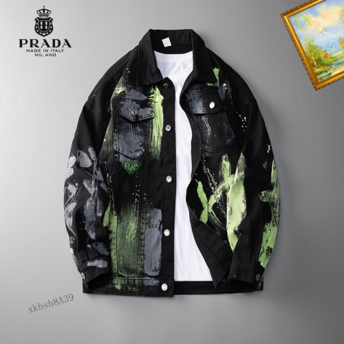 Wholesale Prada Jackets Long Sleeved For Men #1248813 $60.00 USD, Wholesale Quality Replica Prada Jackets