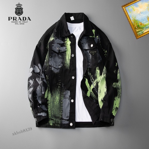 Wholesale Prada Jackets Long Sleeved For Men #1248815 $60.00 USD, Wholesale Quality Replica Prada Jackets