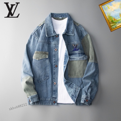 Wholesale Louis Vuitton LV Jackets Long Sleeved For Men #1248817 $60.00 USD, Wholesale Quality Replica Louis Vuitton LV Jackets