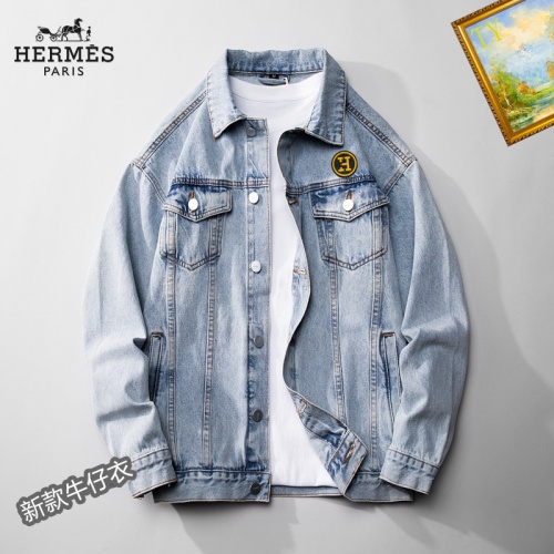 Wholesale Hermes Jackets Long Sleeved For Men #1248823 $60.00 USD, Wholesale Quality Replica Hermes Jackets