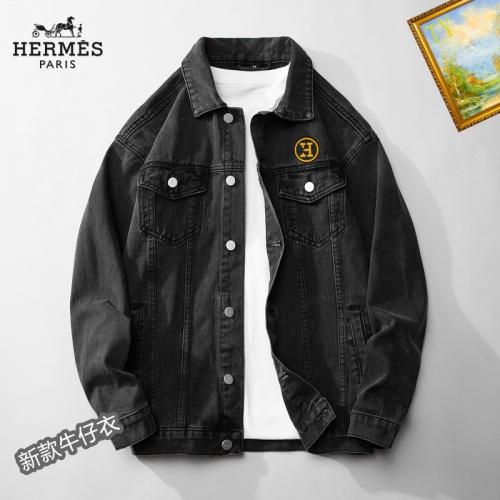 Wholesale Hermes Jackets Long Sleeved For Men #1248825 $60.00 USD, Wholesale Quality Replica Hermes Jackets